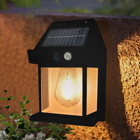 Farol solar de pared sensor movimiento