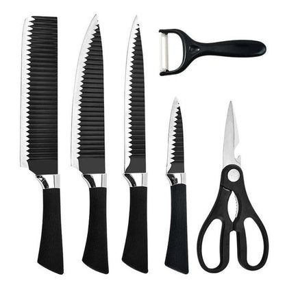 Set Cuchillos Premium De Cocina 6 PZS