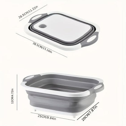 Tabla de Picar Plegable 3 en 1
