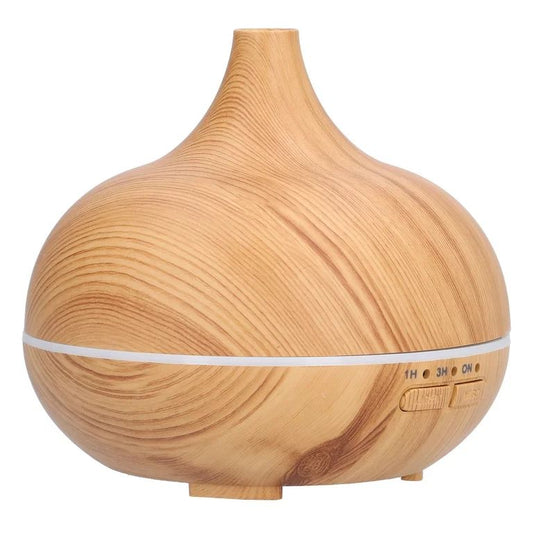 Humidificador Difusor de Aromas de Madera